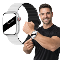 Pasek magnetyczny do Apple Watch 42mm 44mm 45mm 49mm opaska bransoleta