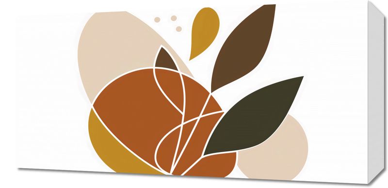 Obraz 60x30cm Organiczna Kasacja zdjęcie 1
