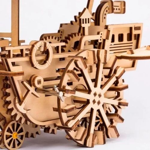 Puzzle 3D Robotime drewniany model sterowca na Arena.pl