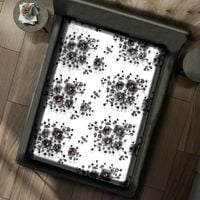 Gruby Koc Akrylowy 160X210 Szare Maki 17481