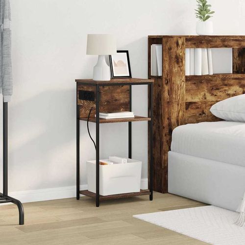 Szafka Nocna Wędzony dąb 41 x 28 x 76 cm na Arena.pl