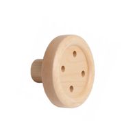 Wieszak drewniany za mufą Guzik ∅ 90 mm – GD00280