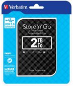 Dysk zewnętrzny Verbatim 2TB Store 'n' Go 2.5" 5400 USB 3.1 czarny