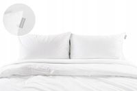 POŚCIEL HOTELOWA BIAŁA 200x220 + 2 POSZEWKI 150g/m2 100% bawełna