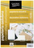 PAPETERIA  A4 ŁĄKA 20 ARKUSZY + 10 KOPERT GALERIA PAPIERU
