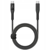 2 x KABEL USB-C DO USB-C ENERGEA FLOW 240W 5A DIGITAL DISPLAY CZARNY