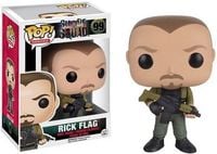 funko pop! marvel suicide squad rick flag 99
