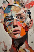 Plakat 53x81cm Podział Samego Siebie