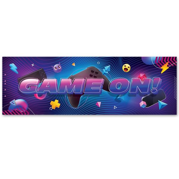 Emaga Obraz na płótnie, dla gracza abstrakcja - 90x30 zdjęcie 3