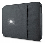 ETUI POKROWIEC Z KIESZENIĄ LAPTOP MACBOOK PRO AIR 13.3" CZARNY