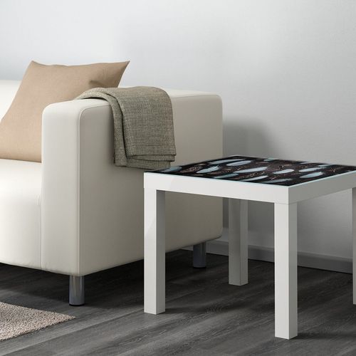 BLAT SZKLANY IKEA LACK Piórka z Twoim napisem 55x55cm 095b na Arena.pl