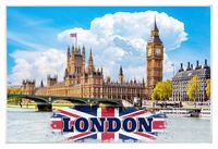 Londyn Big Ben - magnes szklany