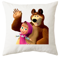 Poduszka Masza i Niedźwiedź