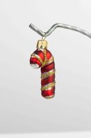 Bombka na Choinkę ze Szkła Boże Narodzenie - Laska Cukrowa