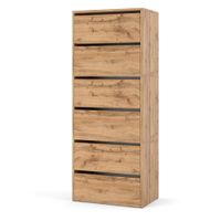 Szafka Na Buty 120cm Stojak Regał Drewniany Na Obuwie Do Przedpokoju Wotan