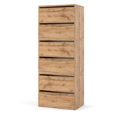 Szafka Na Buty 120cm Stojak Regał Drewniany Na Obuwie Do Przedpokoju Wotan