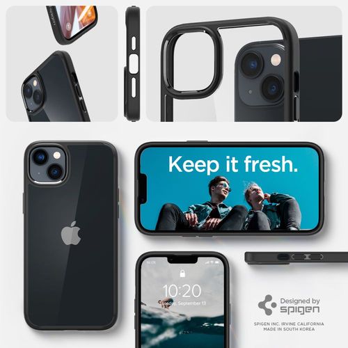 spigen ultra hybrid iphone 14 plus / 15 plus matte black na Arena.pl