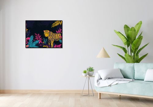 Plakat 80x60cm Tygrys w Rozdarciu na Arena.pl