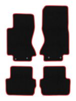 Dywaniki welurowe CARLUX-RED do Jaguar S-Type X204 2002-2008