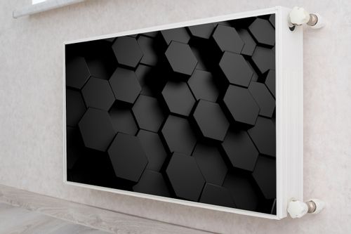 MASKOWNICA Magnetyczna Na Kaloryfer Abstrakcyjne Heksagony 110cm x 60cm na Arena.pl
