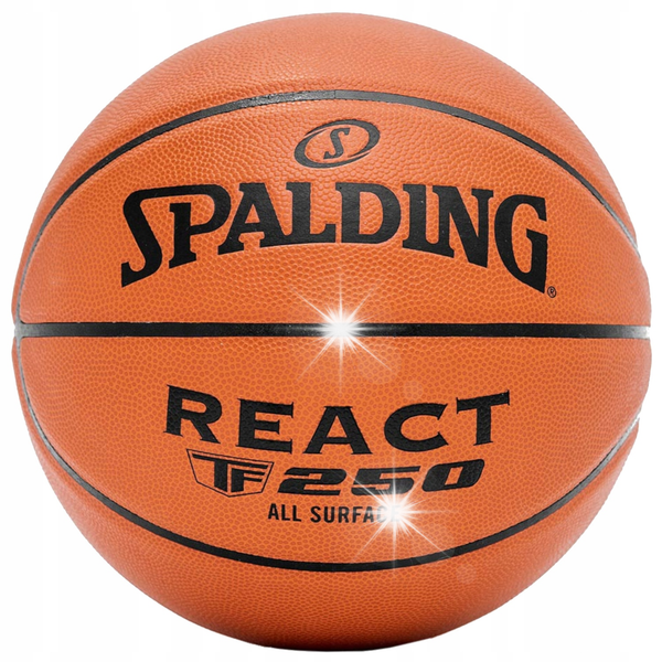 Piłka do Kosza Koszykówki SPALDING REACT TF - 250 r. 7 zdjęcie 1