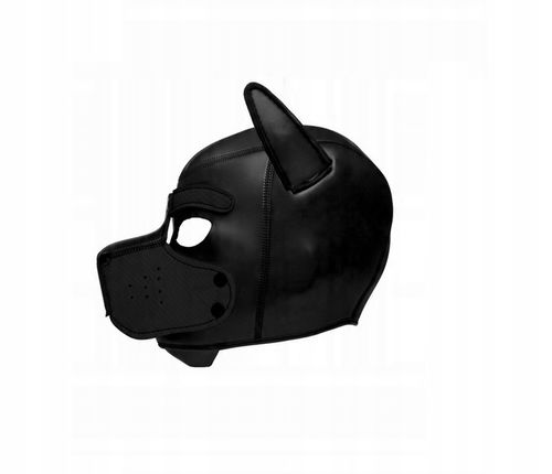 MASKA PSA BŁYSZCZĄCA, DO ZABAW KLIMACIE BDSM na Arena.pl