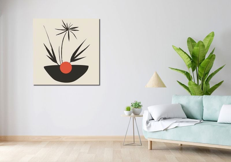 Obraz 90x90cm Esencja Wzrostu zdjęcie 2