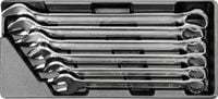 wkład do szuflady klucze płasko-oczkowe 22- 32mm 6 części - yt-5532