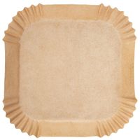 100x Wkład Air Fryer Papierowy do Frytkownicy Beztłuszczowej Pieczenia 19cm