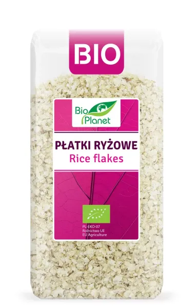 PŁatki RyŻowe BIO 250 g - BIO Planet zdjęcie 1