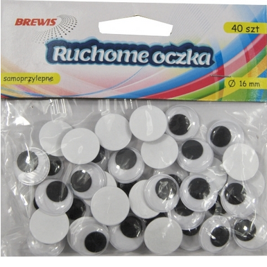 RUCHOME OCZKA 16MM RO10 BREWIS zdjęcie 1