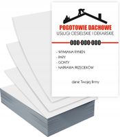 Ulotki A5 reklamowe firmowe POGOTOWIE DACHOWE GOTOWY PROJEKT GRATIS 5000szt