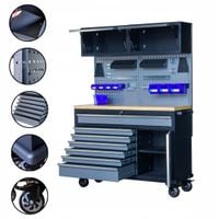 Wózek warsztatowy Viber-System M1360 - 7 szuflad, panel, szafka, mobilny