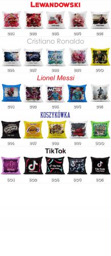 POSZEWKA Z NADRUKIEM BAWEŁNIANA 40x40CM - BTS KPOP KOREA na Arena.pl