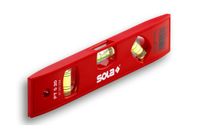 POZIOMICA Z TWORZYWA WSKAŹNIK POZIOMU I PIONU PT 5 20CM - SOL 01430201