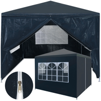 PAWILON NAMIOT OGRODOWY HANDLOWY CATERINGOWY OKNA IMPREZOWY 4 ŚCIANY 3x3M