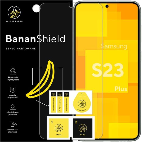 Szkło hartowane 9H BananShield do Samsung Galaxy S23 Plus zdjęcie 1