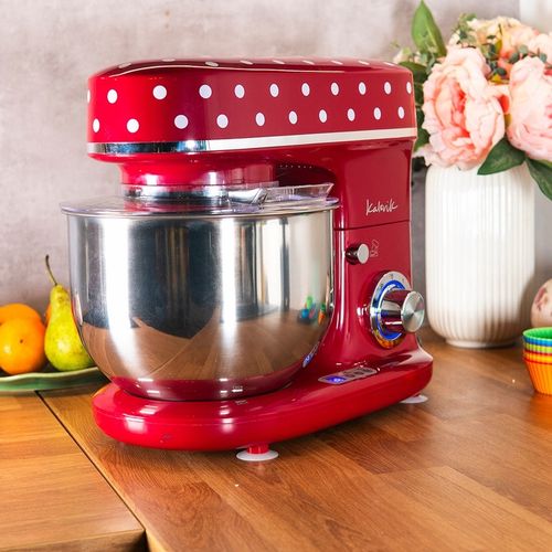 ROBOT PLANETARNY MIKSER KALORIK PODGRZEWANA MISA 5L 1400W-2500W RETRO LED na Arena.pl