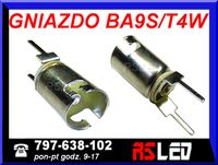 oprawa żarówki ba9s T4W gniazdow wtyk