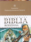 Ilustrowana Biblia Rodzinna opaska I Komunia święta dla dzieci na prezent