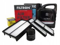 FILTRON ZESTAW FILTRÓW OLEJ MAZDA ULTRA 5W30 5l MAZDA 5 I CR 05-10 1.8 2.0