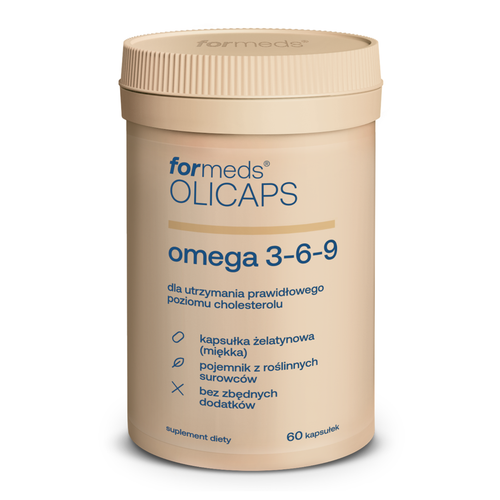 ForMeds Olicaps Omega 3-6-9 60 kapsułek miękkich na Arena.pl