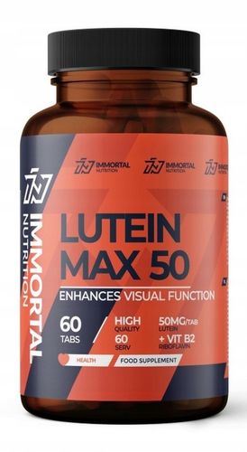 IMMORTAL LUTEIN MAX 50mg - 60tabl na Arena.pl