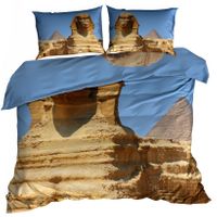 Pościel 3D bawełna satyna 200x220cm EGIPT