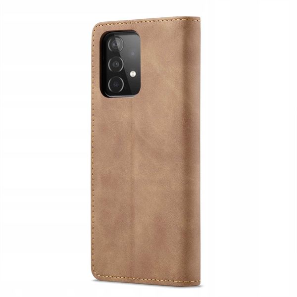 Spacecase Wallet Galaxy A52 5G Light Brown zdjęcie 6