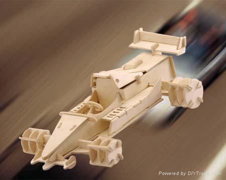 Drewniane Puzzle 3D samochód na Arena.pl