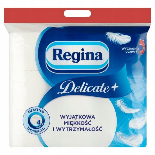 Papier Toaletowy Regina Delicate+ 4-warstwowy 9 rolek Wyjątkowo Miękki na Arena.pl