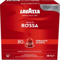 Kapsułki NESPRESSO LAVAZZA Qualita ROSSA 80 szt