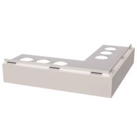 Narożnik zewnętrzny PRIAMY / FLEXI STONE z drenażem Naturalne Aluminium