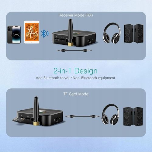 odbiornik Bluetooth 5.1 AUX MINI-JACK Adapter na Arena.pl